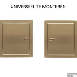 ROLL UP Inbouw Toiletrolhouder Voor 6 Rollen Messing Goud -Goedkope Stijl Baden Winkel roll up etsero goud universeel