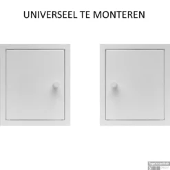 ROLL UP Inbouw Toiletrolhouder Voor 6 Rollen Wit -Goedkope Stijl Baden Winkel roll up etsero wit universeel