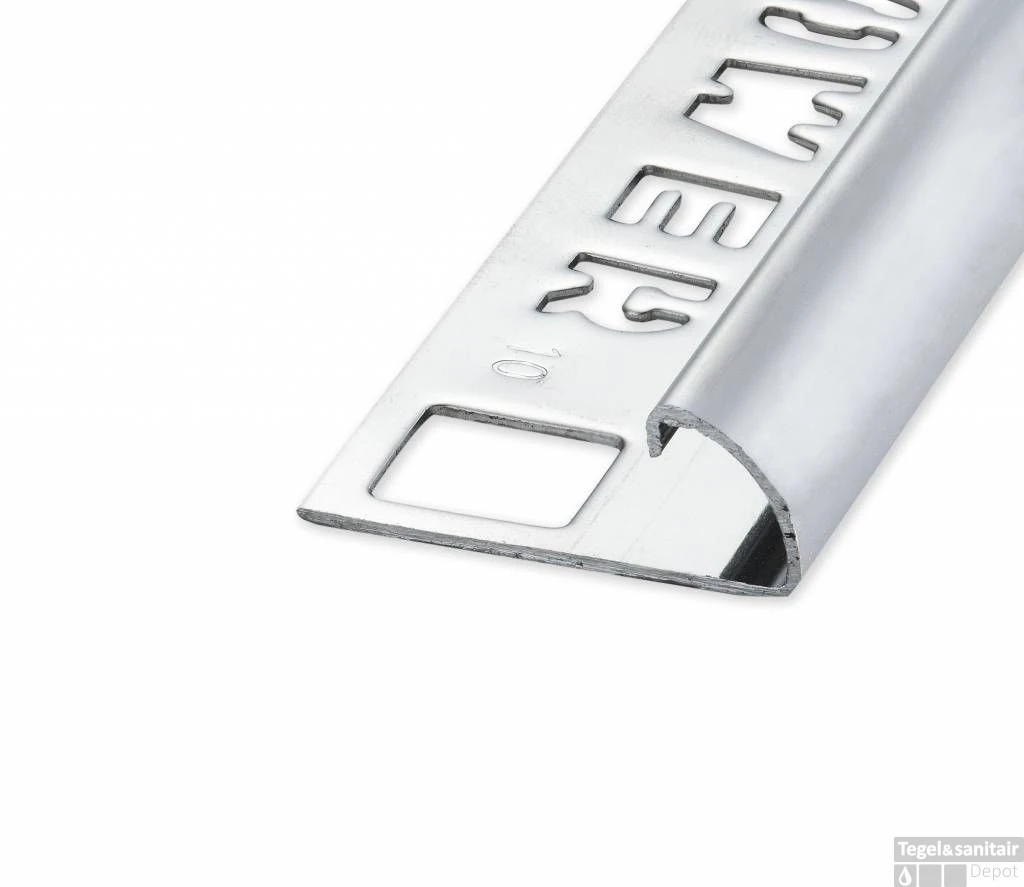 Ox Tegelprofiel Rondex Rond Open Glanzend Zilver 10 Mm 3 Ox Tegelprofiel Rondex Rond Open Glanzend Zilver 10 Mm
