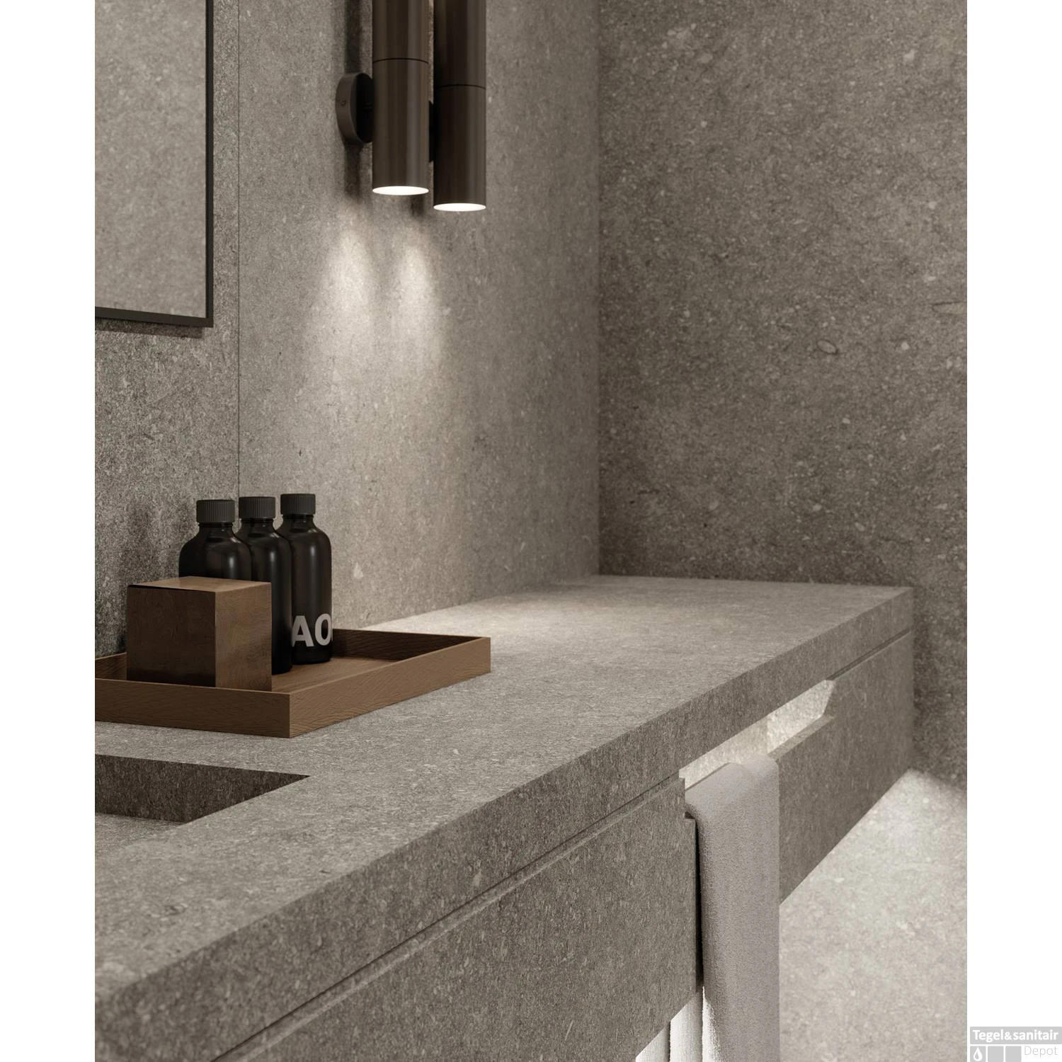 Vloertegel Kronos Le Reverse Elegance Taupe Mat 40x80cm (doosinhoud 0.96m2) 8 Vloertegel Kronos Le Reverse Elegance Taupe Mat 40x80cm (doosinhoud 0.96m2) - Afbeelding 6