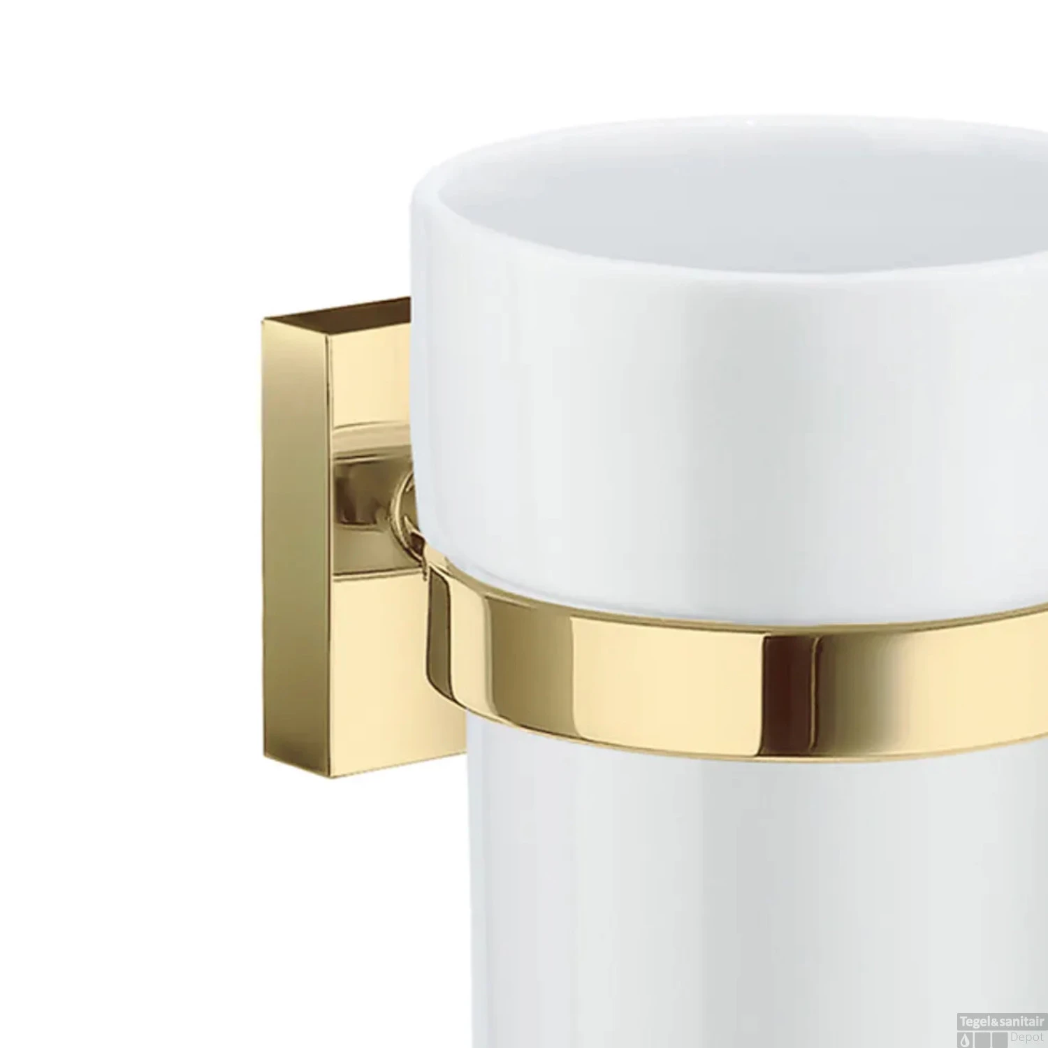 Bekerhouder Smedbo House Porselein Messing 4 Bekerhouder Smedbo House Porselein Messing - Afbeelding 2