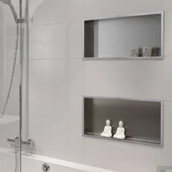 Inbouwnis LoooX BoX 90x30x7 Cm RVS -Goedkope Stijl Baden Winkel rvs box 09 1