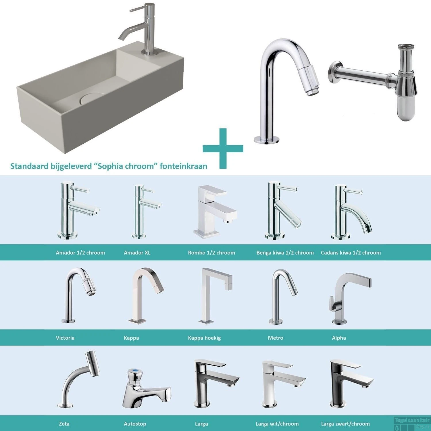 Salenzi Fonteinset Spy Mat Grijs 45x20 Cm Chroom (Keuze Uit 20 Kranen) 3 Salenzi Fonteinset Spy Mat Grijs 45x20 Cm Chroom (Keuze Uit 20 Kranen)