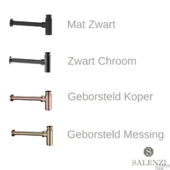 Salenzi Fonteinset Spy 40x30 Cm Mat Antraciet (Keuze Uit 8 Kranen In 4 Kleuren) -Goedkope Stijl Baden Winkel salenzi sifon 20