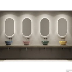 Ronde Wastafel Opbouw Salenzi Unica Round 40x20 Cm Glans Roze (inclusief Bijpassende Afvoerplug) 12 Ronde Wastafel Opbouw Salenzi Unica Round 40x20 Cm Glans Roze (inclusief Bijpassende Afvoerplug) -Goedkope Stijl Baden Winkel salenzi unica waskommen 1