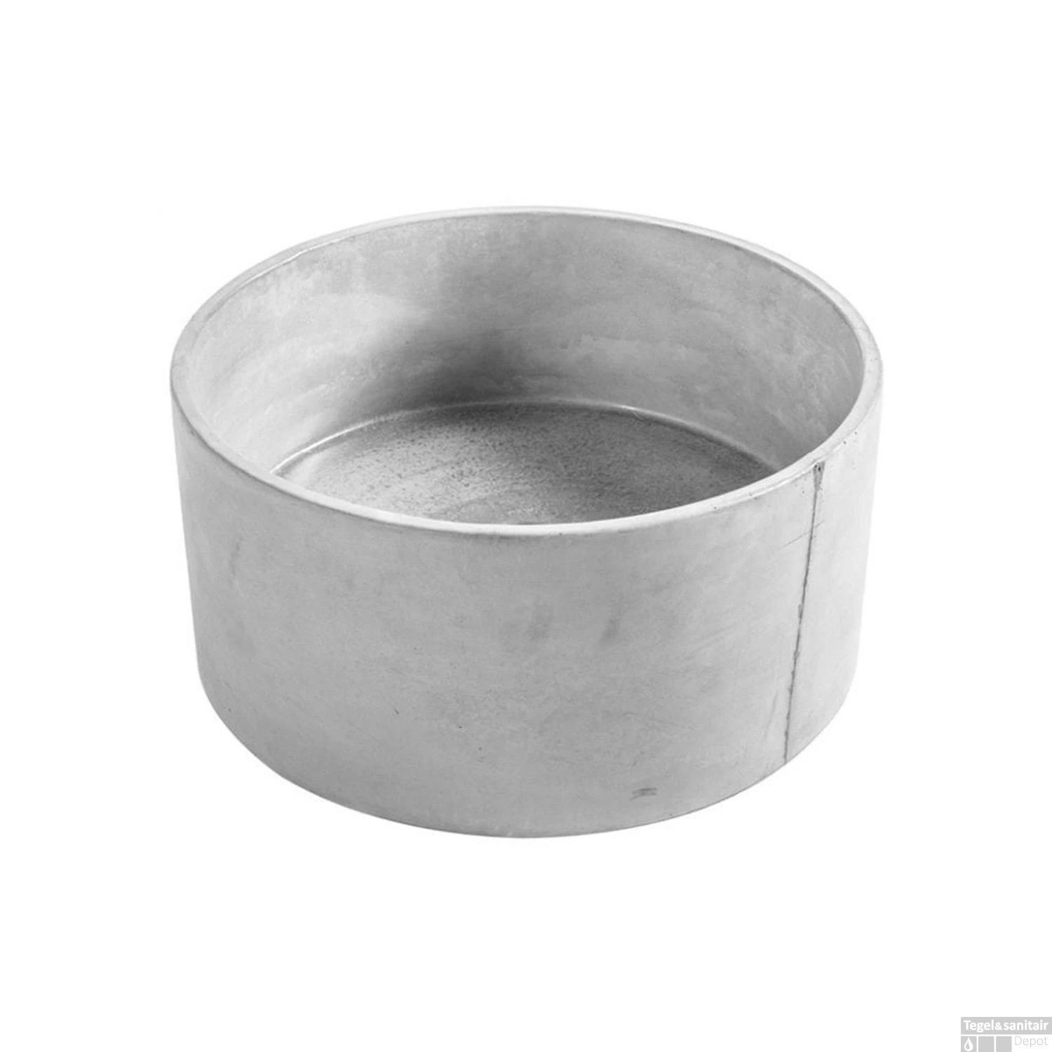 Salenzi Waskomset Beton 40x19 Cm Rond Mat Grijs (Keuze Uit 4 Kleuren Kranen) 5 Salenzi Waskomset Beton 40x19 Cm Rond Mat Grijs (Keuze Uit 4 Kleuren Kranen) - Afbeelding 3