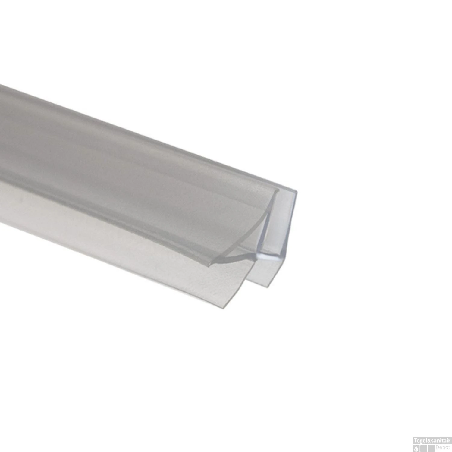 Afdichtprofiel Douchedeurstrip Sealskin Horizontaal Met Aansluit-/afsluitdelen Voor 8 Mm (per Stuk) 3 Afdichtprofiel Douchedeurstrip Sealskin Horizontaal Met Aansluit-/afsluitdelen Voor 8 Mm (per Stuk)