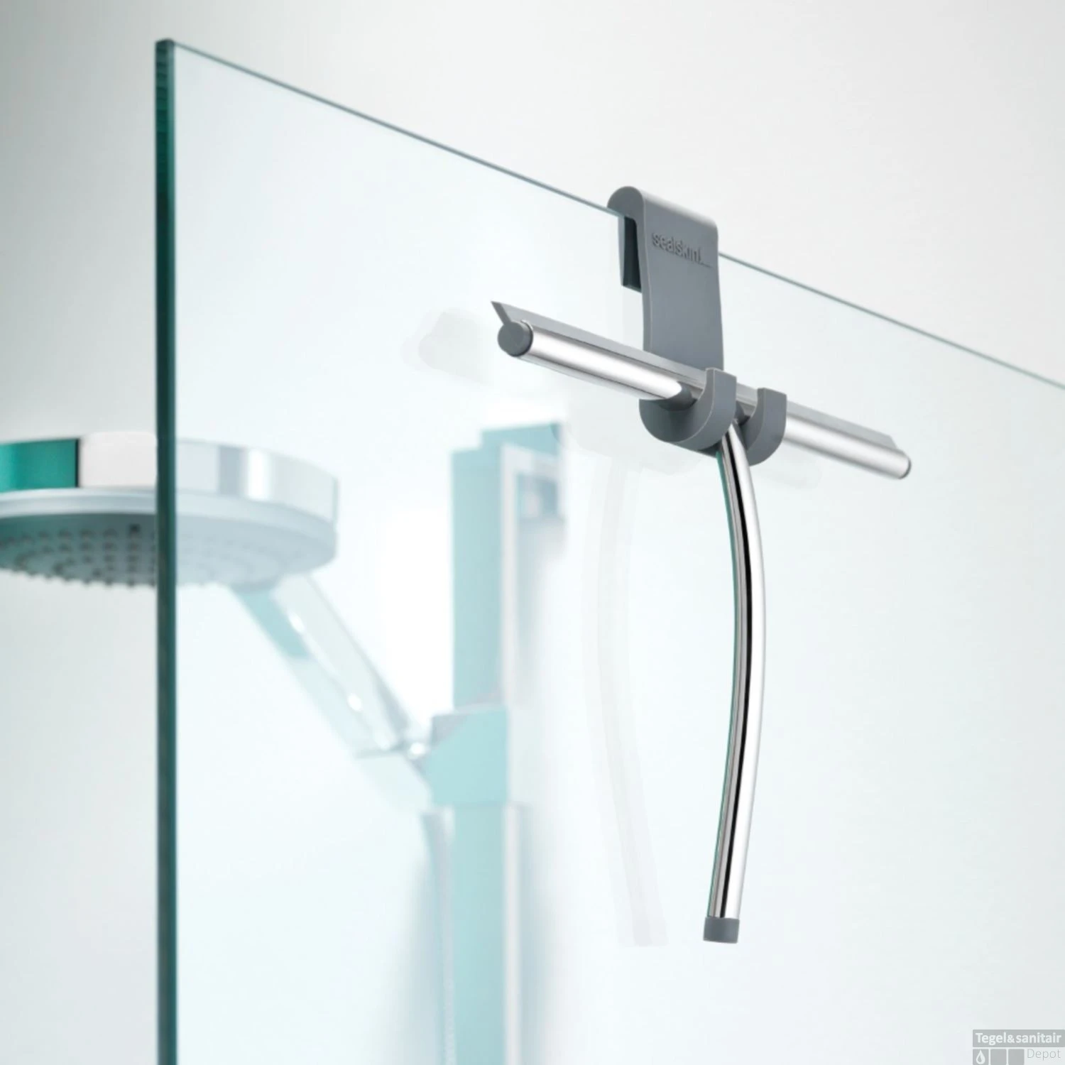 Raamwisser Deluxe Sealskin Chroom 4 Raamwisser Deluxe Sealskin Chroom - Afbeelding 2