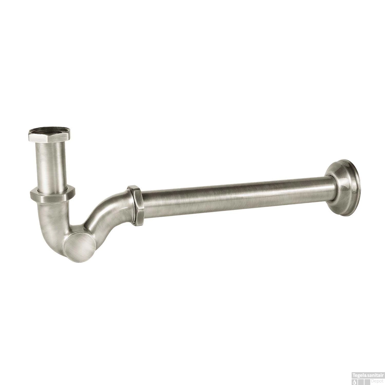 Sifon Tres Complementos Gebogen RVS 3 Sifon Tres Complementos Gebogen RVS