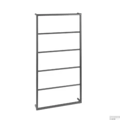 Handdoekrek Sapho SKA Industrial Hangend 115.4x60 Cm Mat Zwart