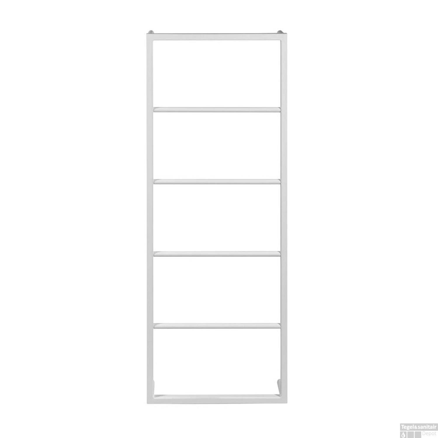 Handdoekrek Sapho SKA Industrial Hangend 115.4x45 Cm Mat Wit 4 Handdoekrek Sapho SKA Industrial Hangend 115.4x45 Cm Mat Wit - Afbeelding 2