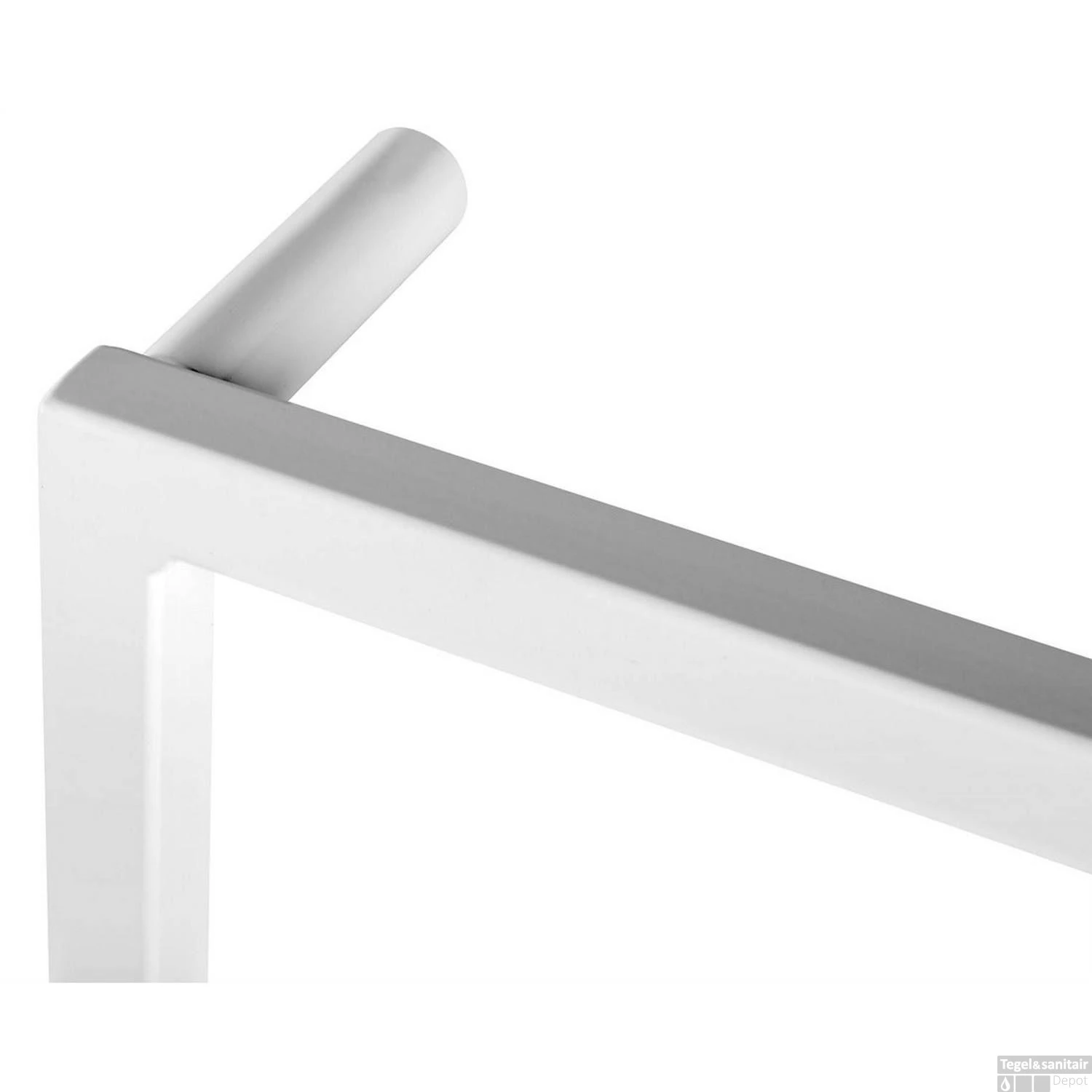 Handdoekrek Sapho SKA Industrial Hangend 115.4x45 Cm Mat Wit 5 Handdoekrek Sapho SKA Industrial Hangend 115.4x45 Cm Mat Wit - Afbeelding 3