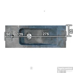 FonteinPack Slim Hardsteen Rechts 45X17X10CM (Keuze Uit 18 Kranen) 12 FonteinPack Slim Hardsteen Rechts 45X17X10CM (Keuze Uit 18 Kranen) -Goedkope Stijl Baden Winkel slim bovenaanzicht 4