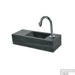 FonteinPack Slim Hardsteen Rechts 45X17X10CM (Keuze Uit 18 Kranen) 15 FonteinPack Slim Hardsteen Rechts 45X17X10CM (Keuze Uit 18 Kranen) -Goedkope Stijl Baden Winkel slim r shop