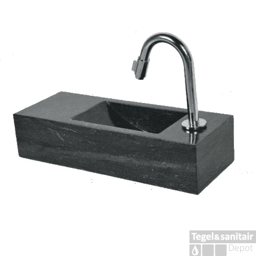 FonteinPack Slim Hardsteen Rechts 45X17X10CM (Keuze Uit 18 Kranen) 3 FonteinPack Slim Hardsteen Rechts 45X17X10CM (Keuze Uit 18 Kranen)