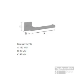 Smedbo Toiletrolhouder 15.2x8.5x4.5 Cm Mat Zwart -Goedkope Stijl Baden Winkel smedbo toiletrolhouder 15.2x8.5x4.5 cm mat zwart tech
