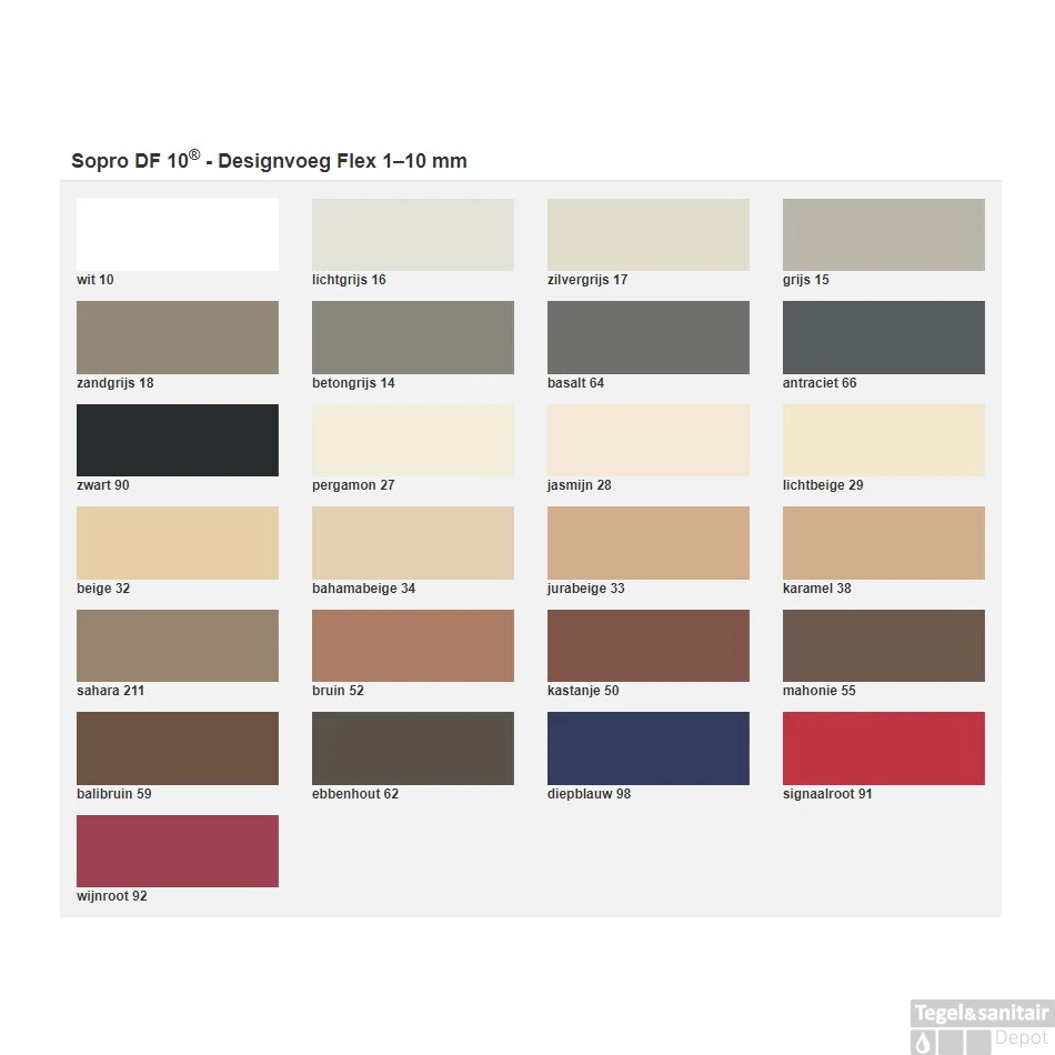 Sopro DF10 Voegmortel Designvoeg Flex 5 Kg Pergamon Nr 27 4 Sopro DF10 Voegmortel Designvoeg Flex 5 Kg Pergamon Nr 27 - Afbeelding 2