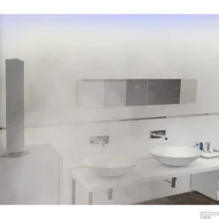 Sound-bar Aquasound D-Sign Bluetooth Speaker Waterdicht (IPX5) Bluetooth 4.0 25 Watt (230V/12V) 45 Cm Wit -Goedkope Stijl Baden Winkel soundbar bluetooth aquasound spksb45 w 6