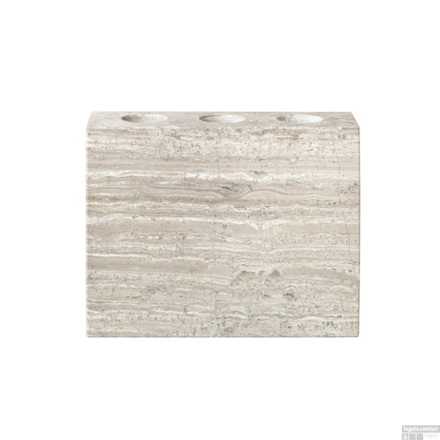 Tandenborstelhouder Blomus Lamura 11.5x10 Cm Marmer Beige 3 Tandenborstelhouder Blomus Lamura 11.5x10 Cm Marmer Beige