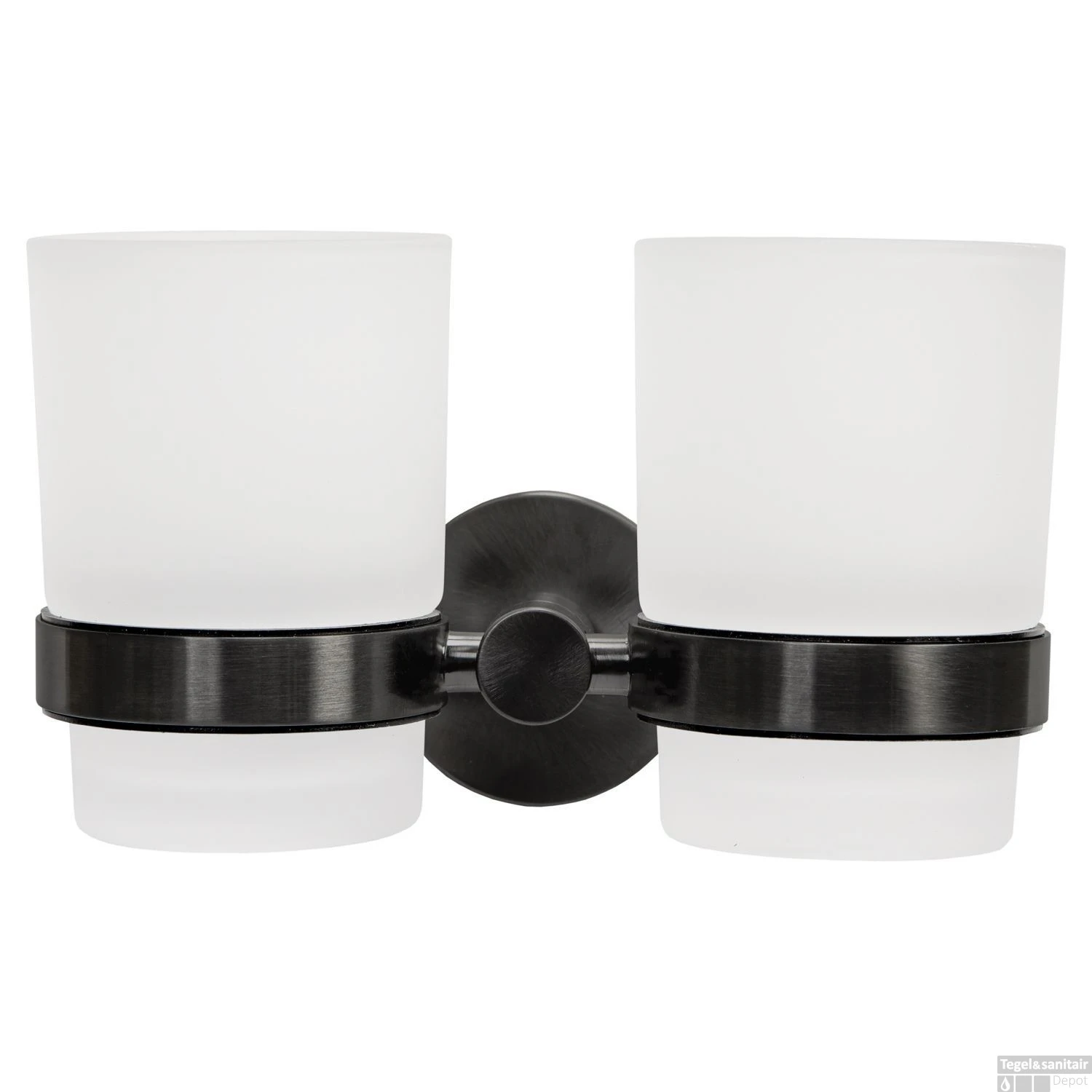 Tandenborstelhouder Haceka Kosmos Dubbel Geborsteld Grafiet 4 Tandenborstelhouder Haceka Kosmos Dubbel Geborsteld Grafiet - Afbeelding 2