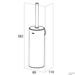 Tiger Noon Toiletborstel Met Houder Wandmodel RVS Geborsteld 9x11x38 Cm 13 Tiger Noon Toiletborstel Met Houder Wandmodel RVS Geborsteld 9x11x38 Cm -Goedkope Stijl Baden Winkel tiger noon toiletborstel met houder vrijstaand rvs geborsteld 9x11x38 cm tech