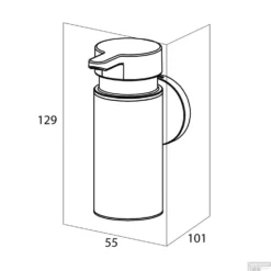 Tiger Noon Zeepdispenser Medium Wandmodel Mat Zwart 13x10x5.5 Cm -Goedkope Stijl Baden Winkel tiger noon zeepdispenser medium wandmodel mat zwart 13x10x5.5 cm tech