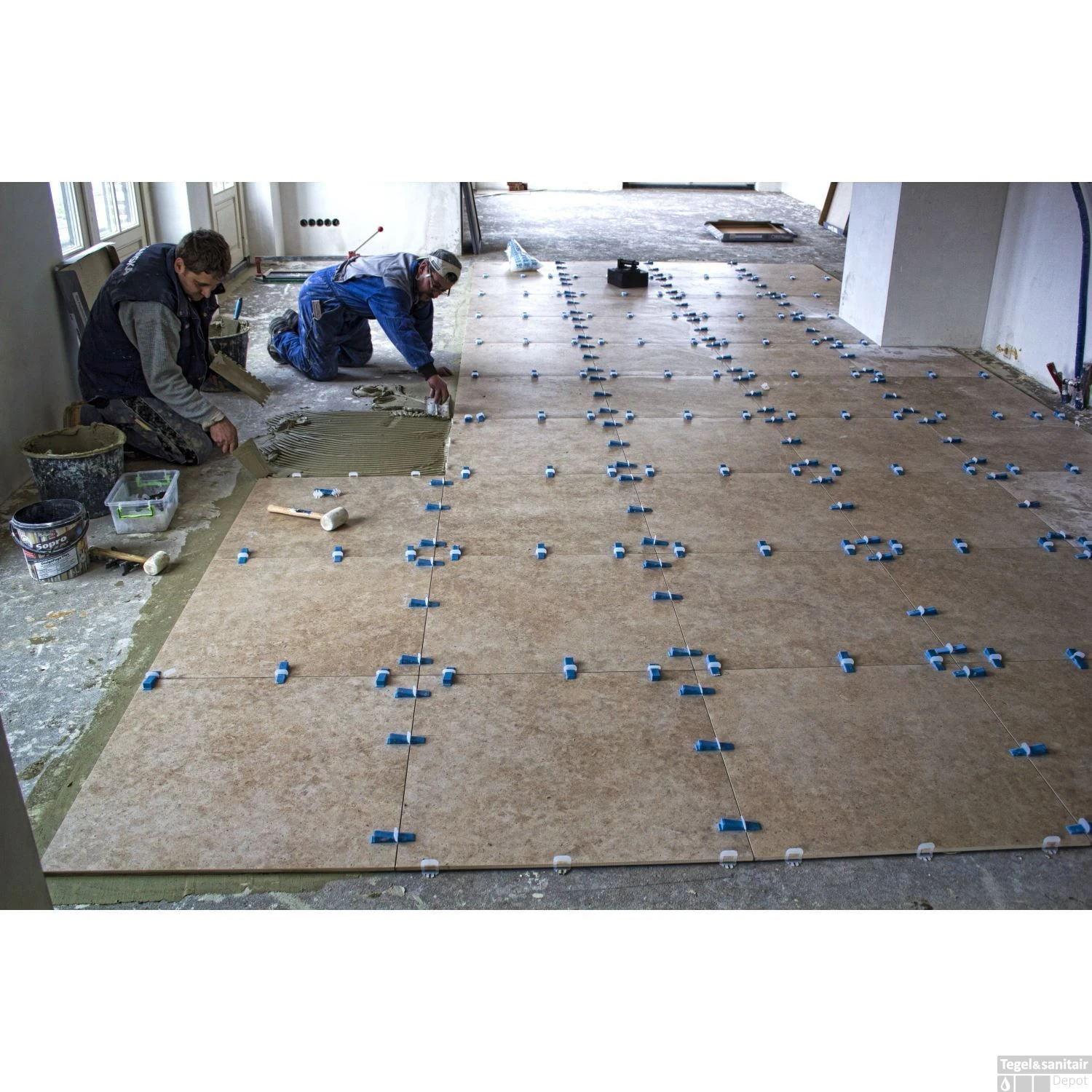 OX Tile-Level System Set 2mm 7 OX Tile-Level System Set 2mm - Afbeelding 5