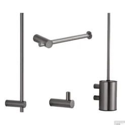 Toiletaccessoires Set Boss & Wessing Academy Gunmetal