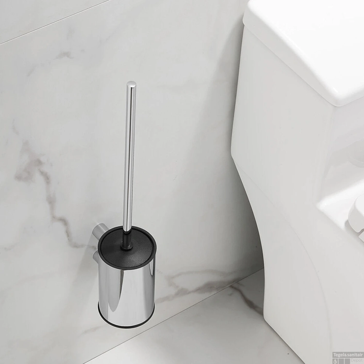 Toiletborstel Boss & Wessing Academy Chroom 3 Toiletborstel Boss & Wessing Academy Chroom