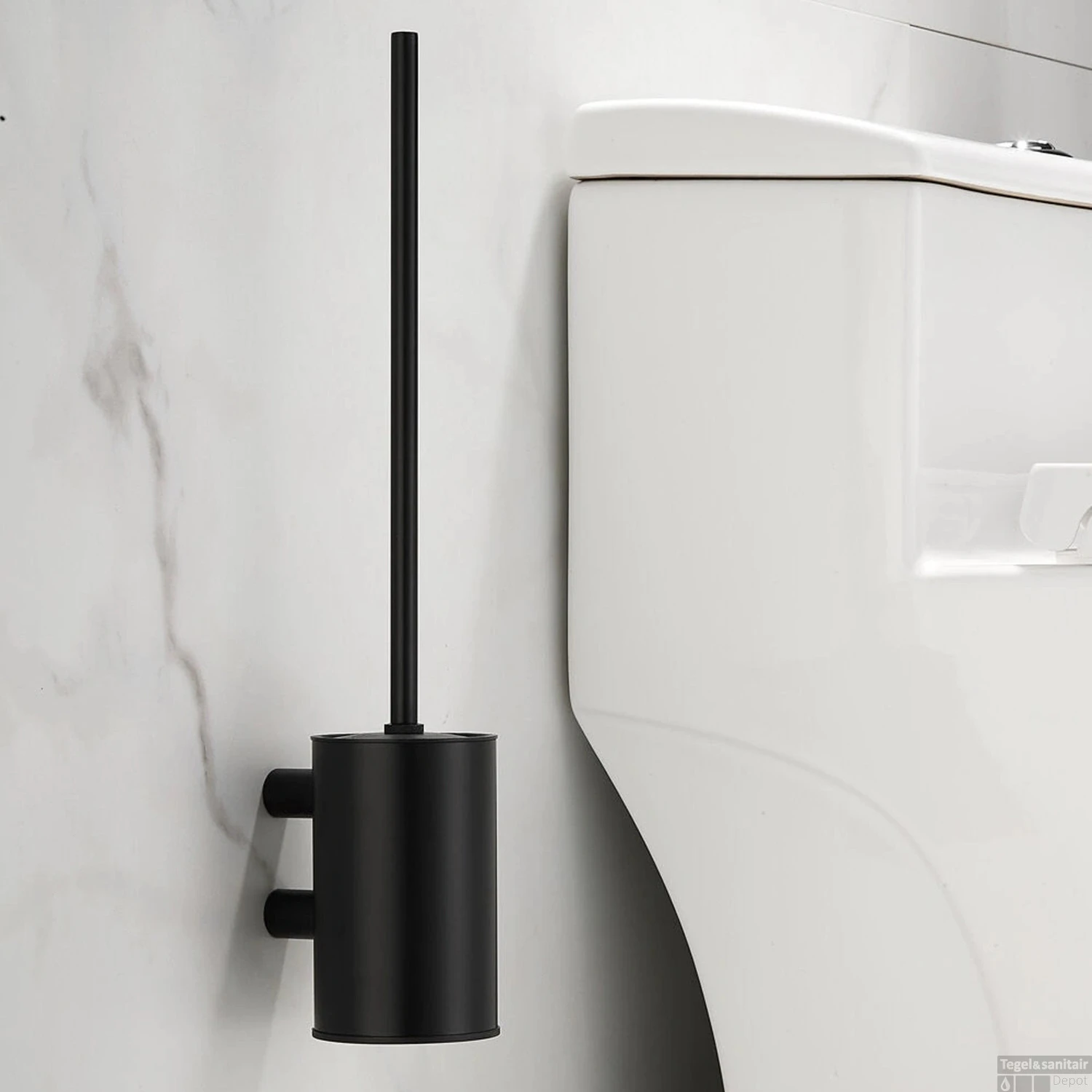 Toiletborstel Boss & Wessing Academy Mat Zwart 4 Toiletborstel Boss & Wessing Academy Mat Zwart - Afbeelding 2