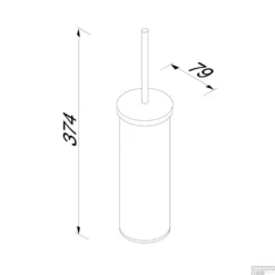 Toiletborstel Met Houder Geesa Nemox Vrijstaand Witte Borstelkop Chroom -Goedkope Stijl Baden Winkel toiletborstel met houder geesa nemox vrijstaand chroom tech