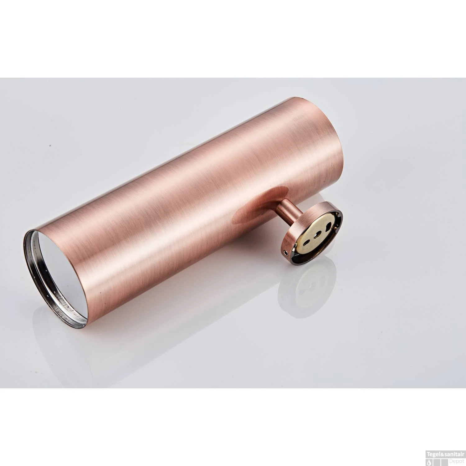 Toiletborstel Met Wandhouder Boss & Wessing Geborsteld Koper 6 Toiletborstel Met Wandhouder Boss & Wessing Geborsteld Koper - Afbeelding 4