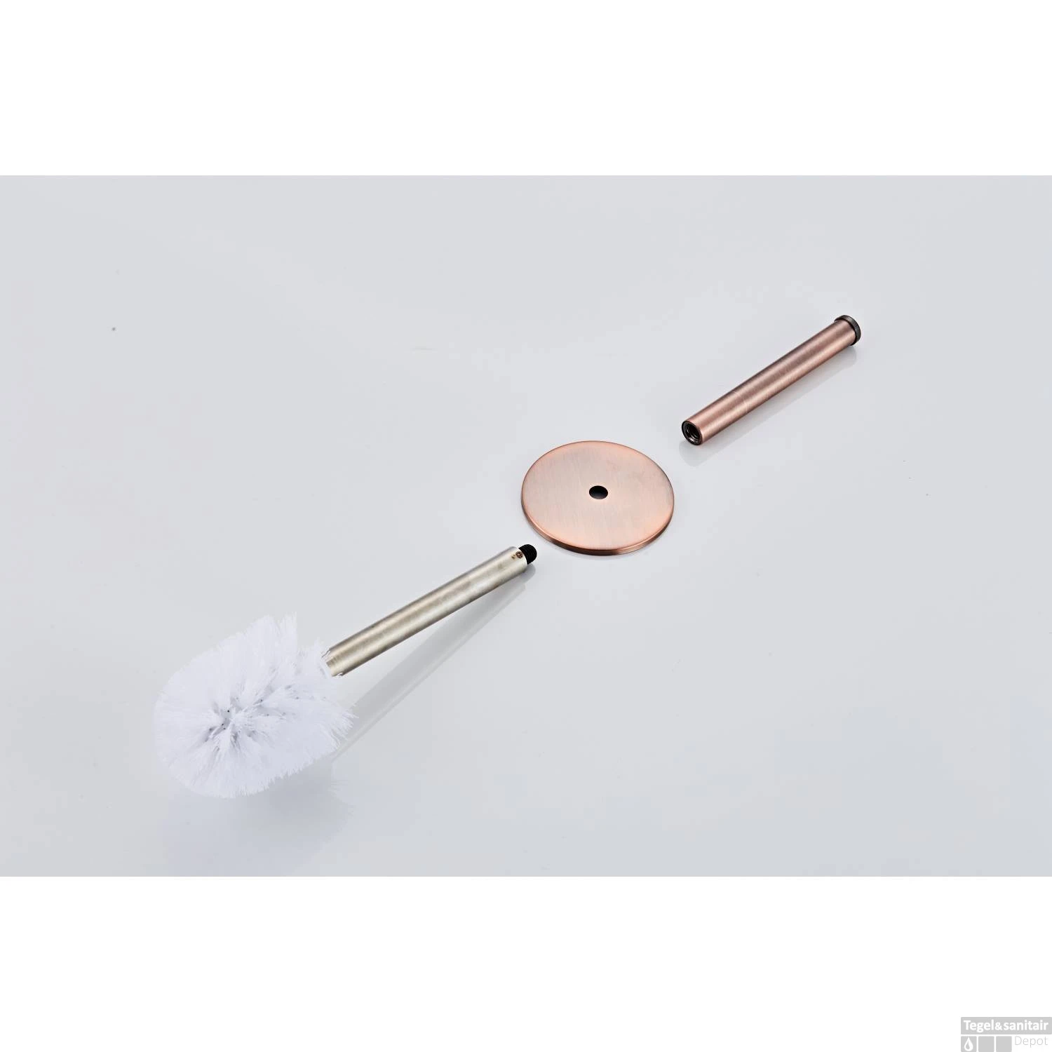 Toiletborstel Met Wandhouder Boss & Wessing Geborsteld Koper 9 Toiletborstel Met Wandhouder Boss & Wessing Geborsteld Koper - Afbeelding 7