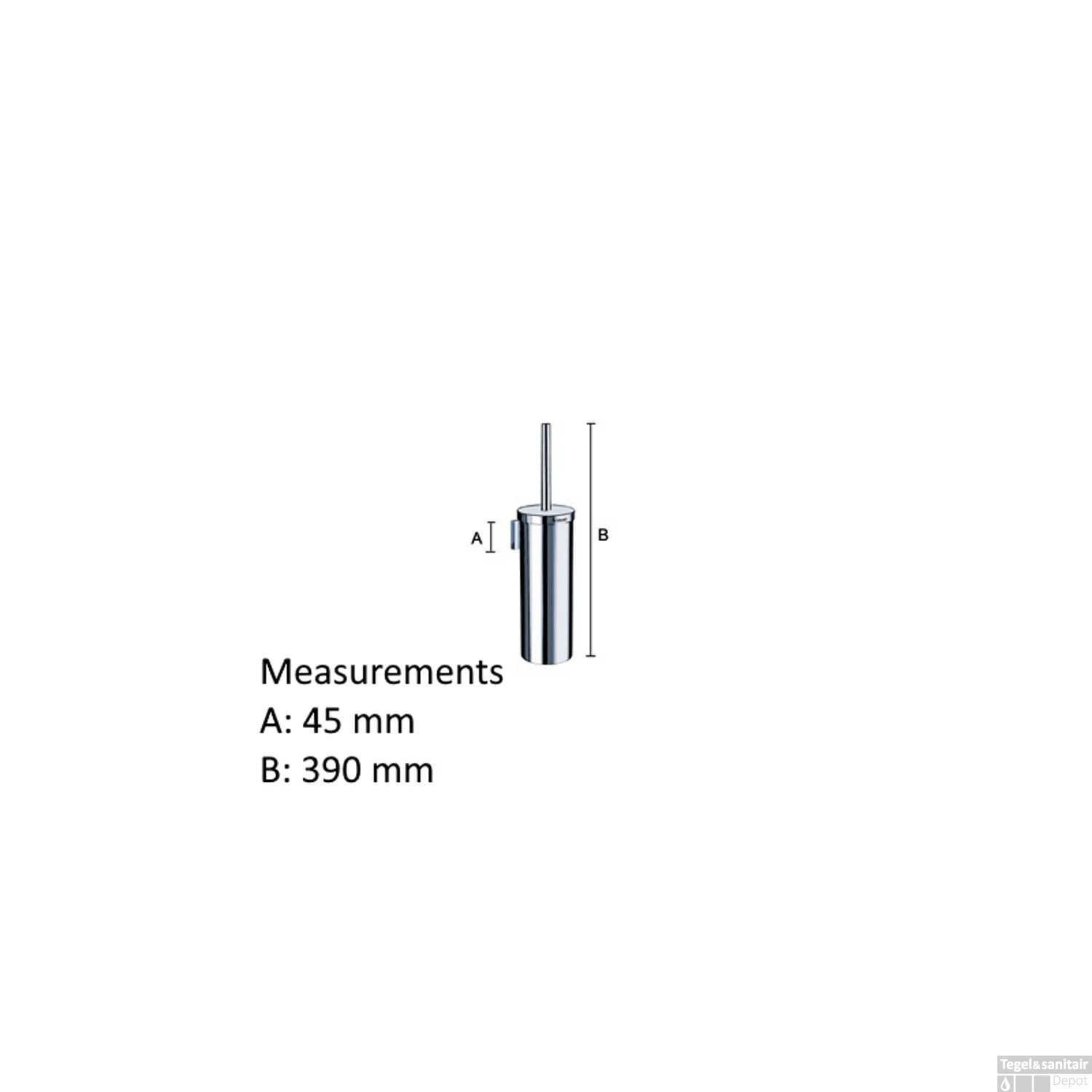 Toiletborstel Met Wandhouder Smedbo House Mat Wit 4 Toiletborstel Met Wandhouder Smedbo House Mat Wit - Afbeelding 2