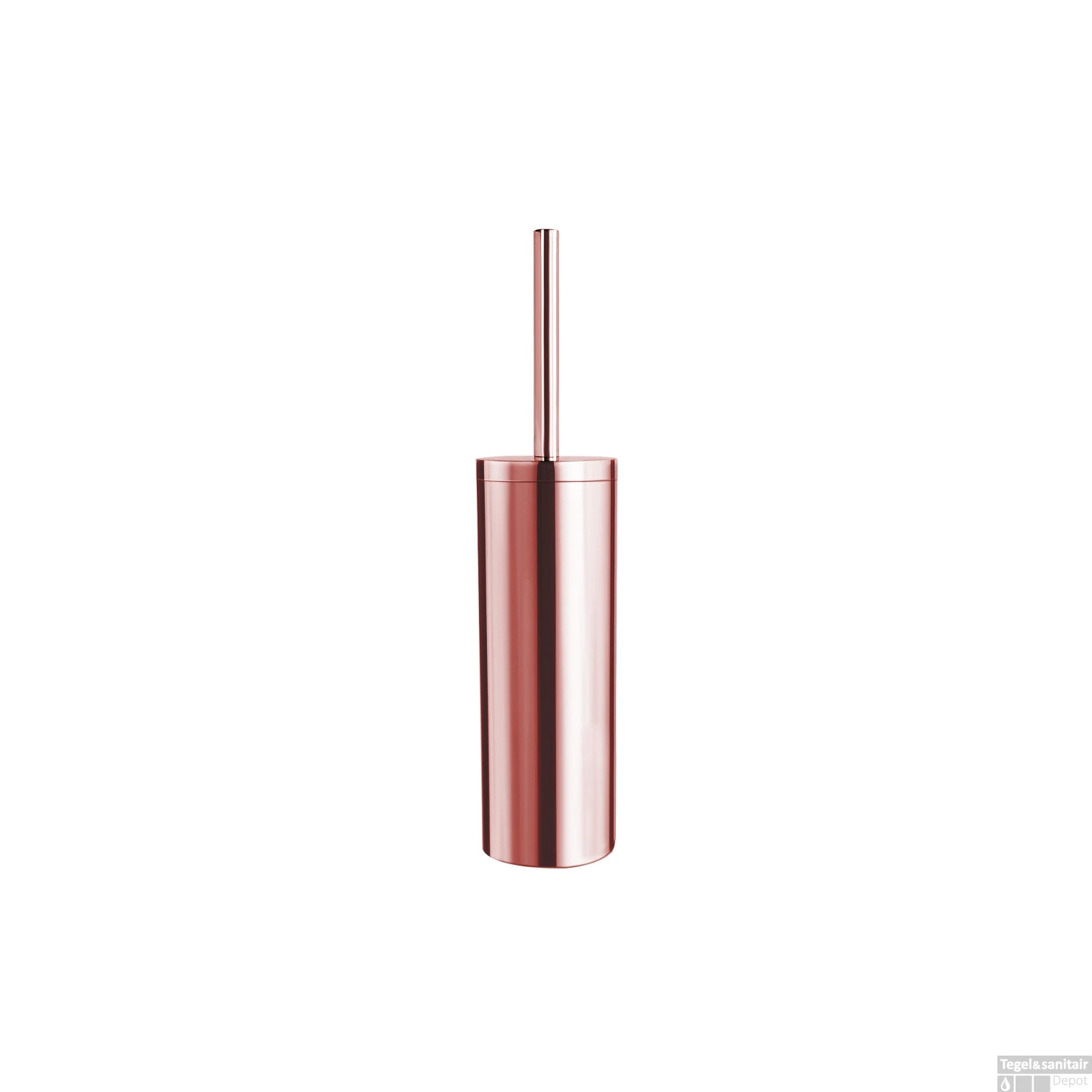 Toiletborstelhouder Allibert Coperblink Porte Balai Staand Glanzend Koper 4 Toiletborstelhouder Allibert Coperblink Porte Balai Staand Glanzend Koper - Afbeelding 2