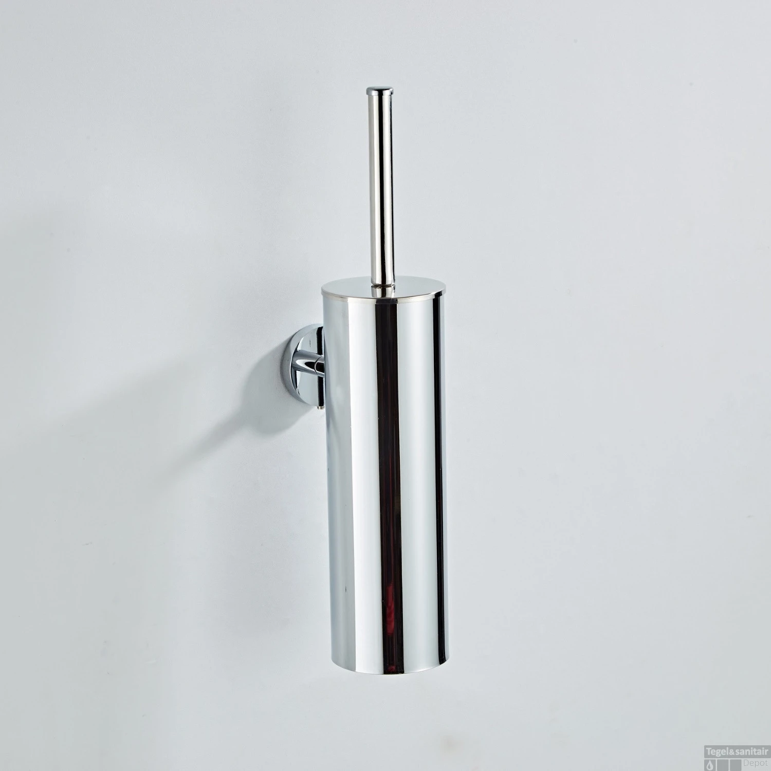 Toiletborstelhouder Boss & Wessing Talpa Met Wandhouder Chroom 5 Toiletborstelhouder Boss & Wessing Talpa Met Wandhouder Chroom - Afbeelding 3