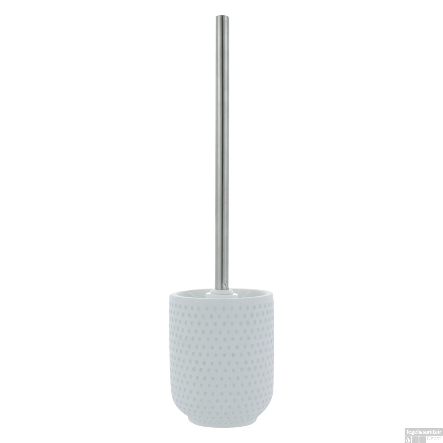 Toiletborstelhouder Differnz Club 34x9x9 Wit 3 Toiletborstelhouder Differnz Club 34x9x9 Wit