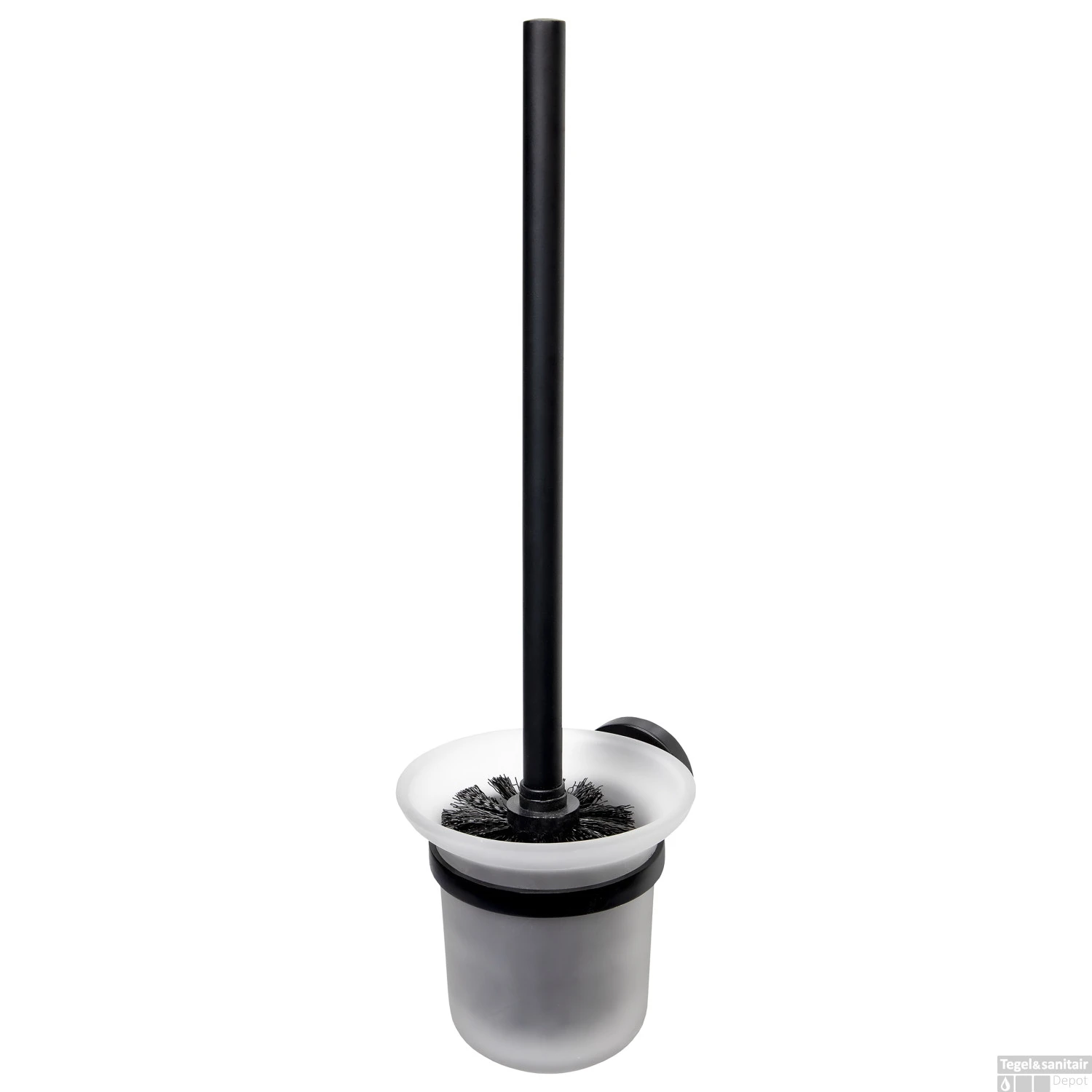 Toiletborstelhouder Haceka Aspen Hangend Mat Zwart 3 Toiletborstelhouder Haceka Aspen Hangend Mat Zwart