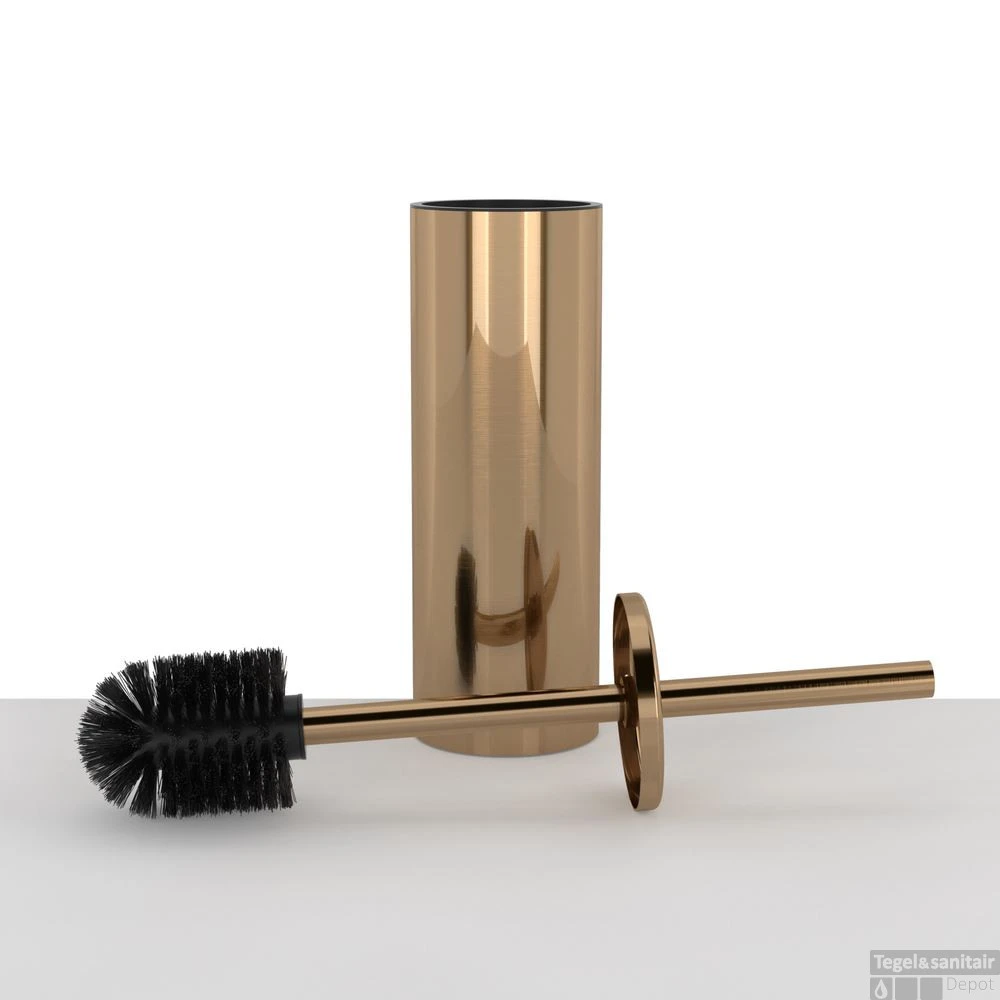 Toiletborstelhouder Haceka Kosmos Hangend Geborsteld Koper 5 Toiletborstelhouder Haceka Kosmos Hangend Geborsteld Koper - Afbeelding 3