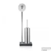 Toiletrolhouder En Borstel Blomus Menoto Design Geborsteld RVS Mat