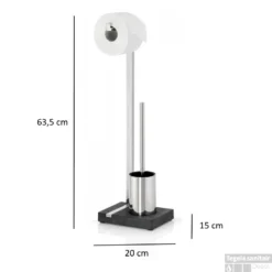 Toiletrolhouder En Borstel Blomus Menoto Design Gepolijst RVS 9 Toiletrolhouder En Borstel Blomus Menoto Design Gepolijst RVS -Goedkope Stijl Baden Winkel toiletrolhouder blomus menoto gepolijstrvs tech