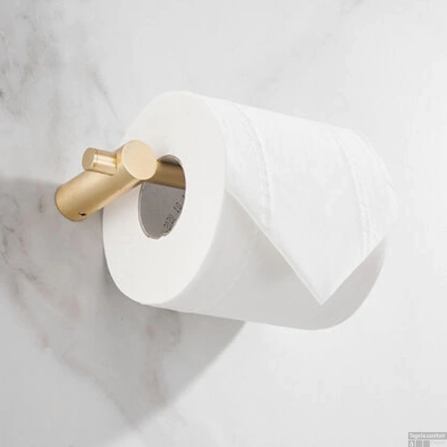 Toiletrolhouder Boss & Wessing Academy Geborsteld Messing 4 Toiletrolhouder Boss & Wessing Academy Geborsteld Messing - Afbeelding 2