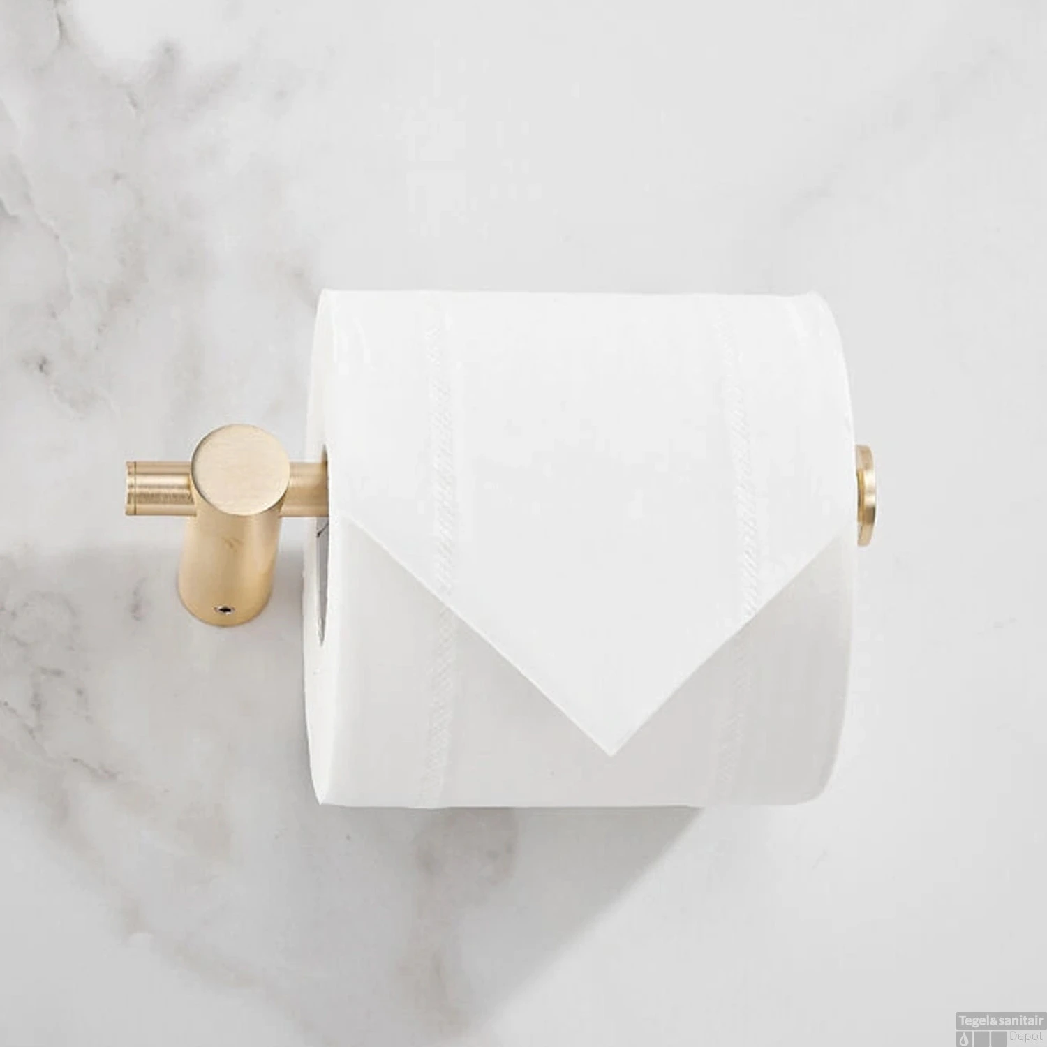 Toiletrolhouder Boss & Wessing Academy Geborsteld Messing 3 Toiletrolhouder Boss & Wessing Academy Geborsteld Messing