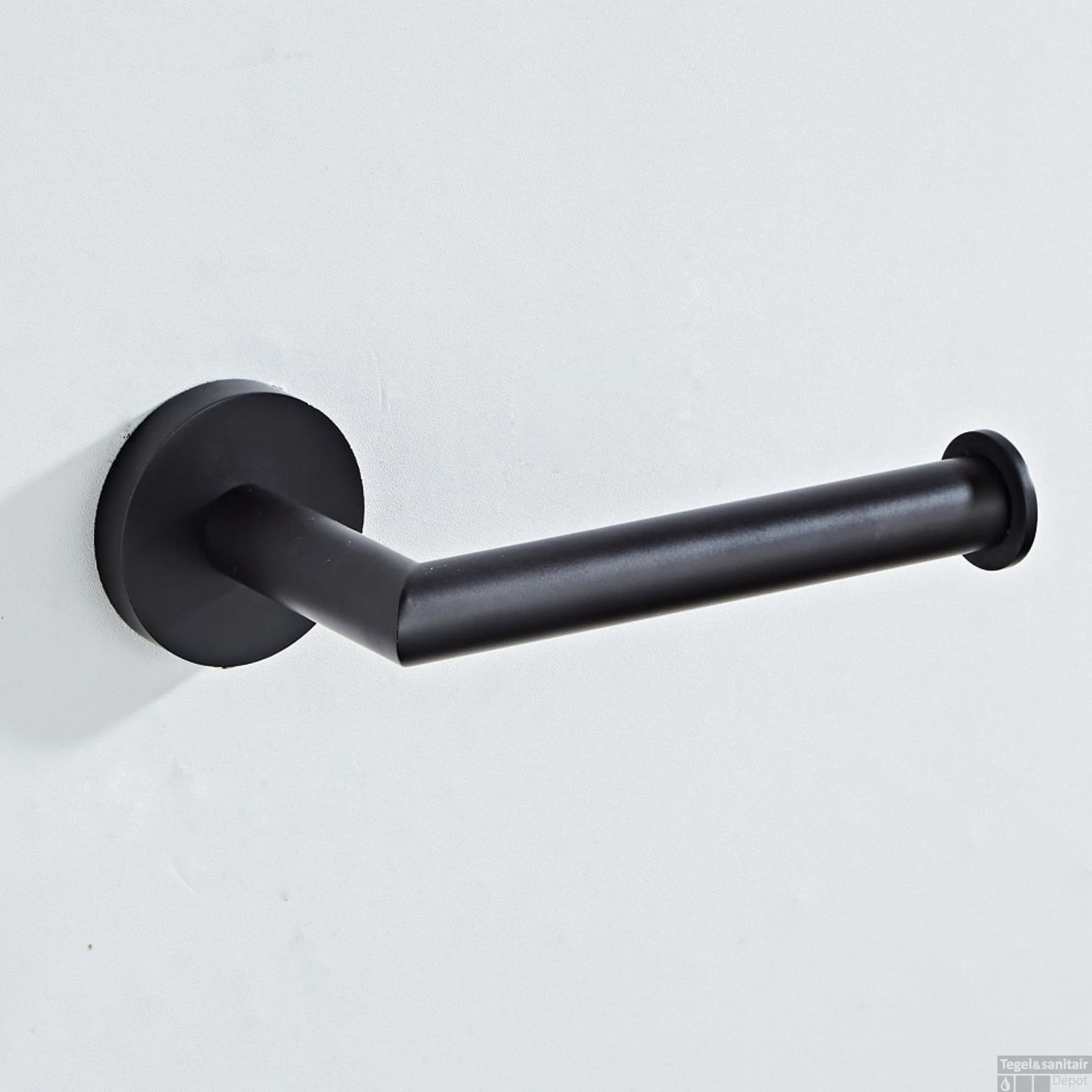 Toiletrolhouder Boss & Wessing Nero Messing Mat Zwart 4 Toiletrolhouder Boss & Wessing Nero Messing Mat Zwart - Afbeelding 2