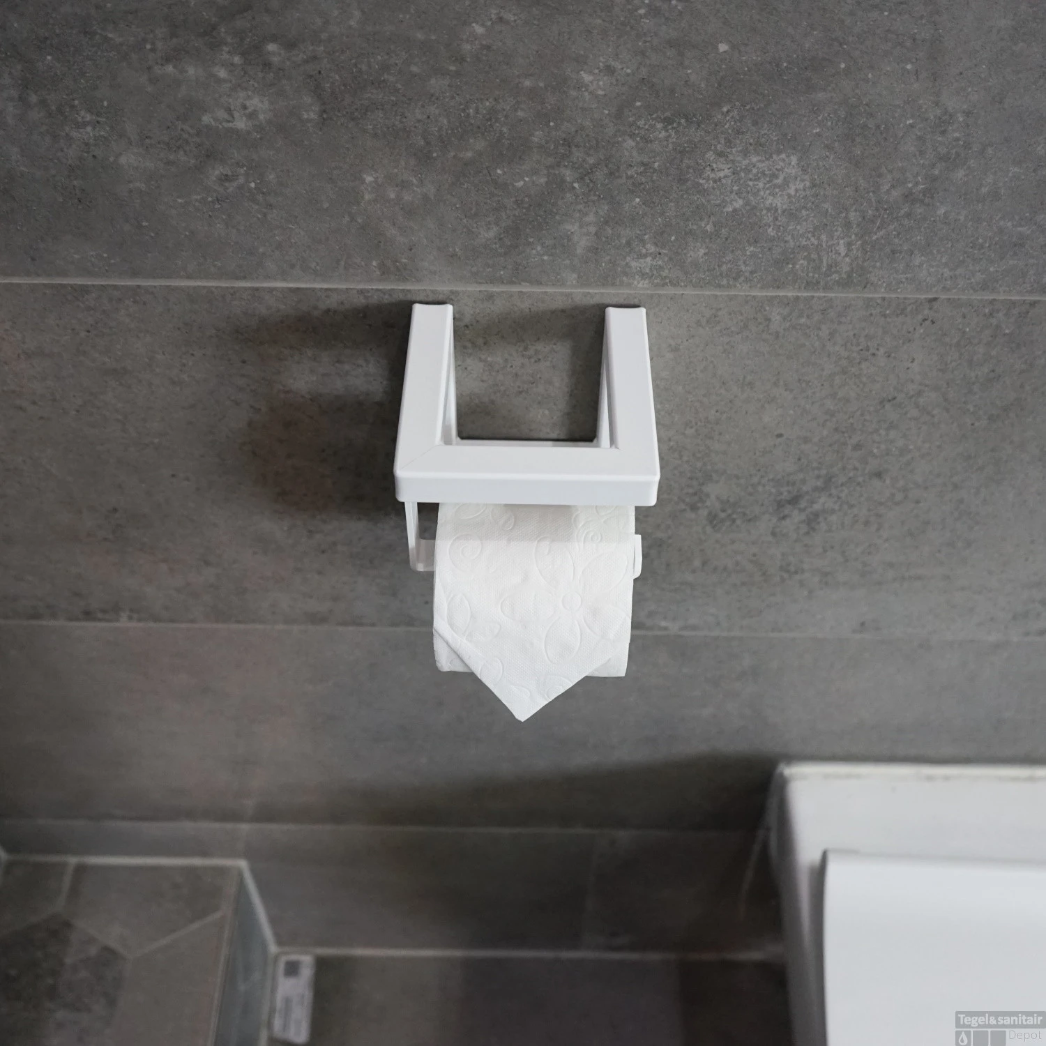 Toiletrolhouder BWS Demir 12x12x12 Cm Mat Wit 6 Toiletrolhouder BWS Demir 12x12x12 Cm Mat Wit - Afbeelding 4