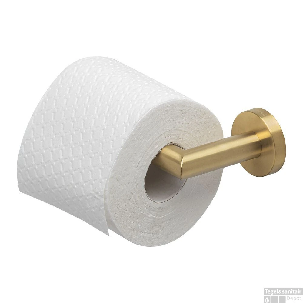 Toiletrolhouder Geesa Nemox Geborsteld Goud 4 Toiletrolhouder Geesa Nemox Geborsteld Goud - Afbeelding 2