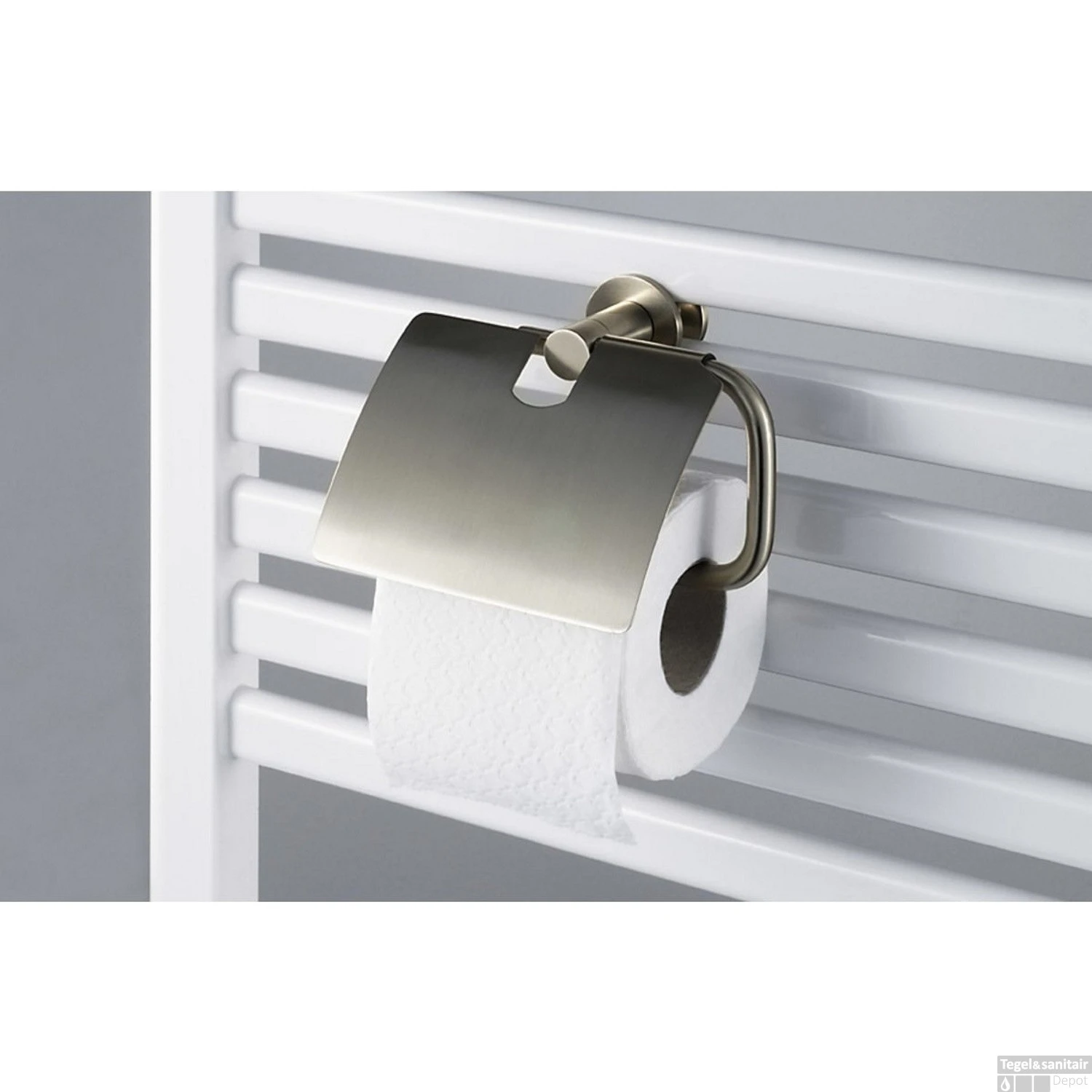 Toiletrolhouder Voor Radiatoren Haceka Adoria Oase 14,5x9,9 Cm Met Klep Mat Chroom 4 Toiletrolhouder Voor Radiatoren Haceka Adoria Oase 14,5x9,9 Cm Met Klep Mat Chroom - Afbeelding 2