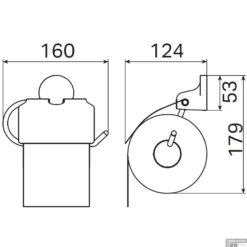 Toiletrolhouder Haceka Aspen Met Klep Mat Zwart 9 Toiletrolhouder Haceka Aspen Met Klep Mat Zwart -Goedkope Stijl Baden Winkel toiletrolhouder haceka aspen met klep mat zwart tec