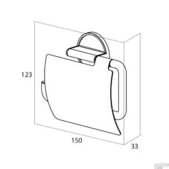 Toiletrolhouder Tiger Tune Met Klep Geborsteld Messing -Goedkope Stijl Baden Winkel toiletrolhouder tiger tune met klep messing geborsteld zwart tech