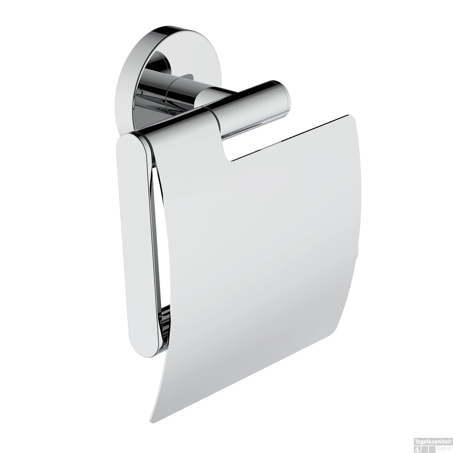 Toiletrolhouder Wiesbaden Alonzo Met Klep Chroom 3 Toiletrolhouder Wiesbaden Alonzo Met Klep Chroom